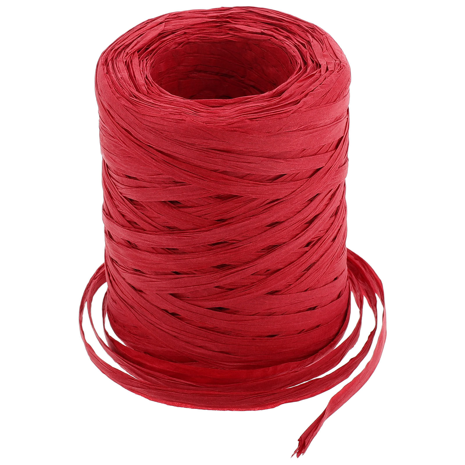 Papercraft Supply Ribbon - 1 ม้วน กระดาษราฟเฟีย 100 เมตร ริบบิ้นงานฝีมือธรรมชาติ