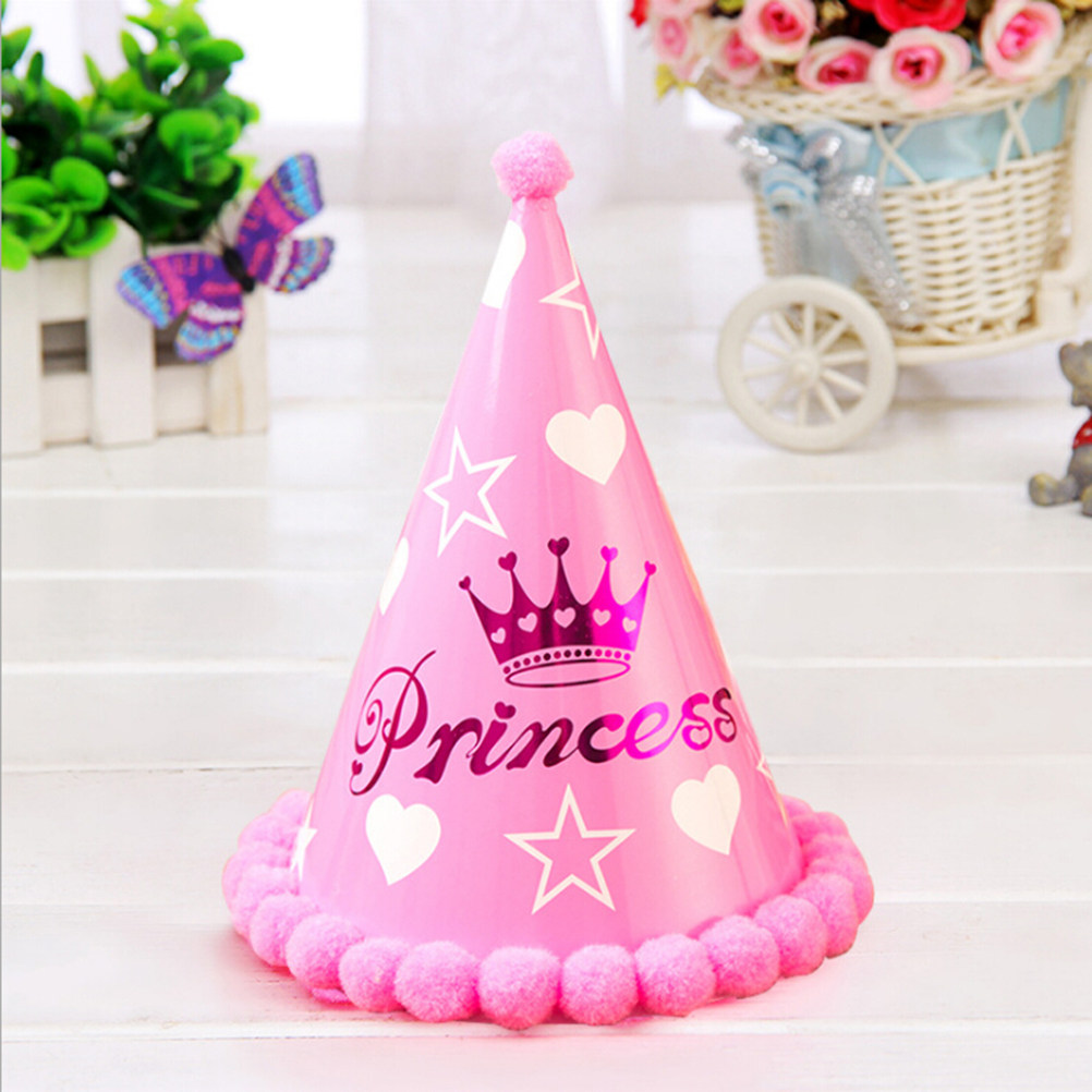 Party Hat Cone - หมวกปาร์ตี้ทรงกรวย 12 ชิ้น ขนาดเดียวใช้ได้กับคนส่วนใหญ่ อุปกรณ์ตกแต่งงานวันเกิด พร็อพถ่ายรูปสนุกๆ