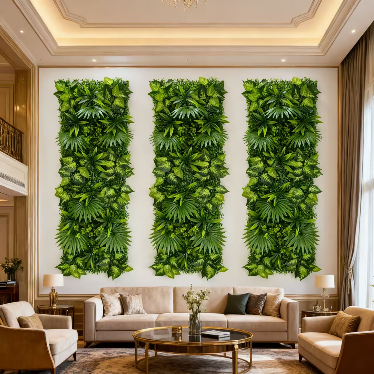 แผ่นหญ้าเทียมขนาด 40*120 ซม. ส - Flower Wall Panel บทวิจารณ์และราคา