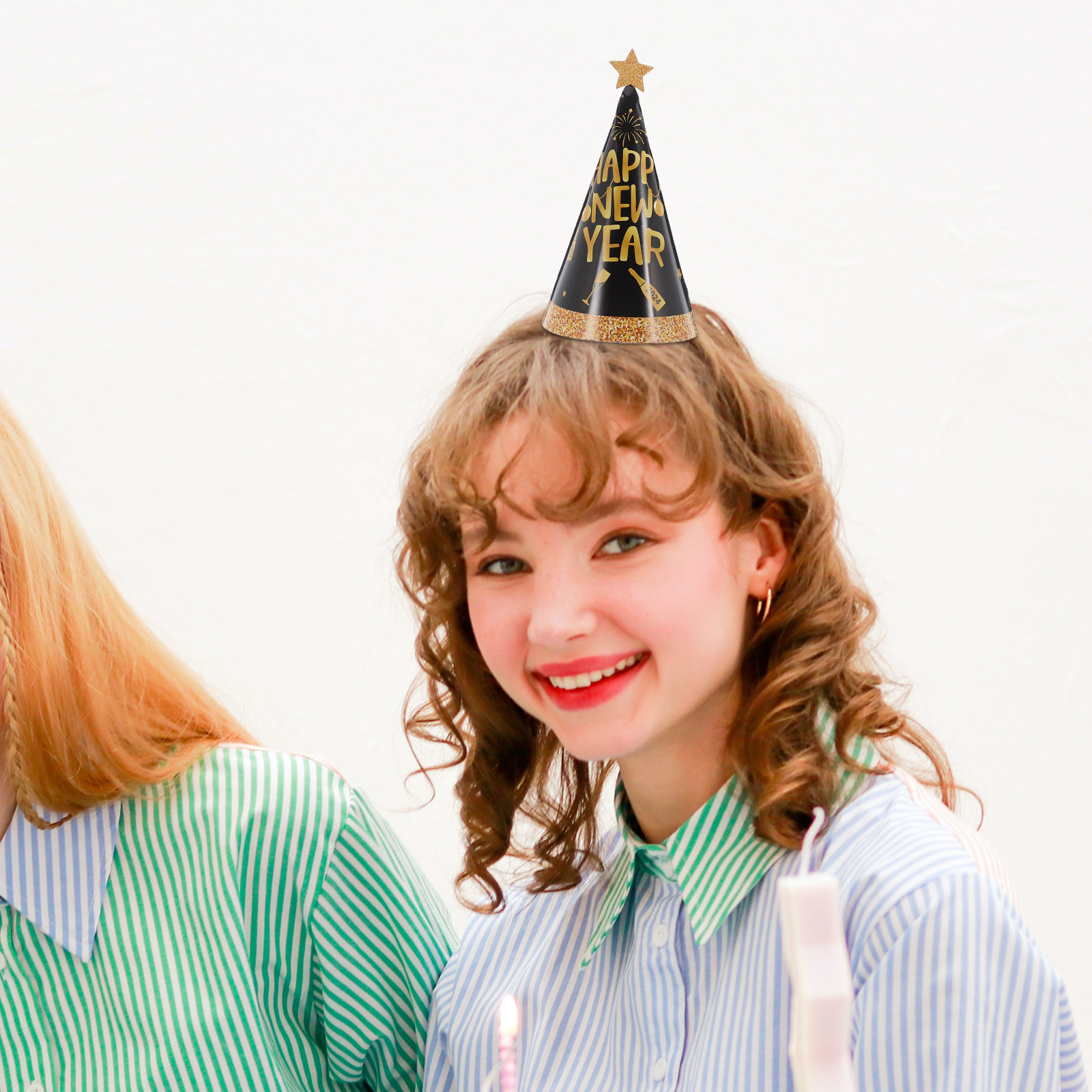 24 ชิ้น หมวกปาร์ตี้ปีใหม่ ทรงก - Party Hat Cone บทวิจารณ์และราคา