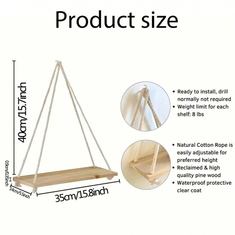 1 ชุดไม้แขวนชั้นวาง Swing แขวน - Flower Wall Panel บทวิจารณ์และราคา