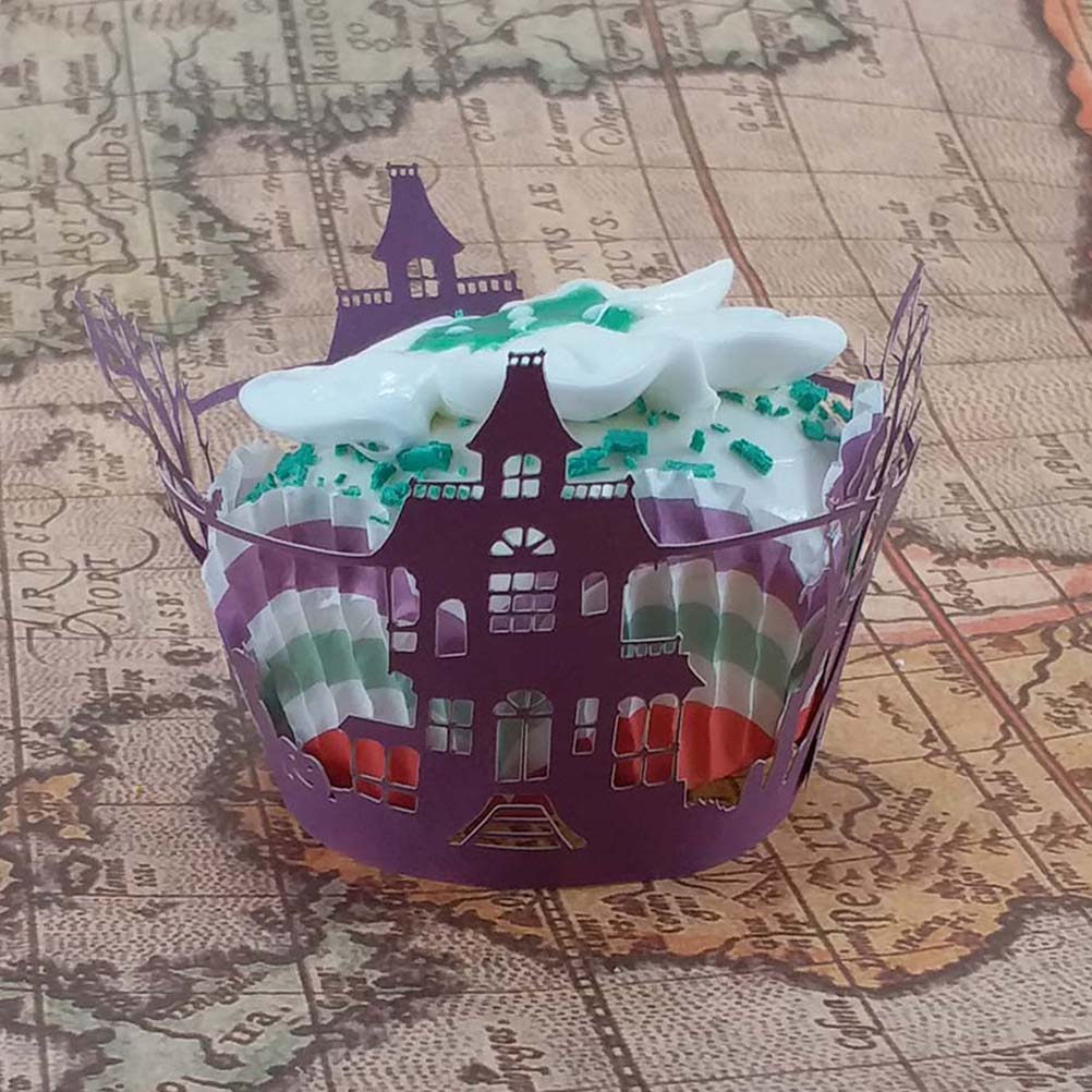 50 ชิ้น ถ้วยคัพเค้กฉลุลายเลเซอ - Plastic Cup 50Pcs บทวิจารณ์และราคา