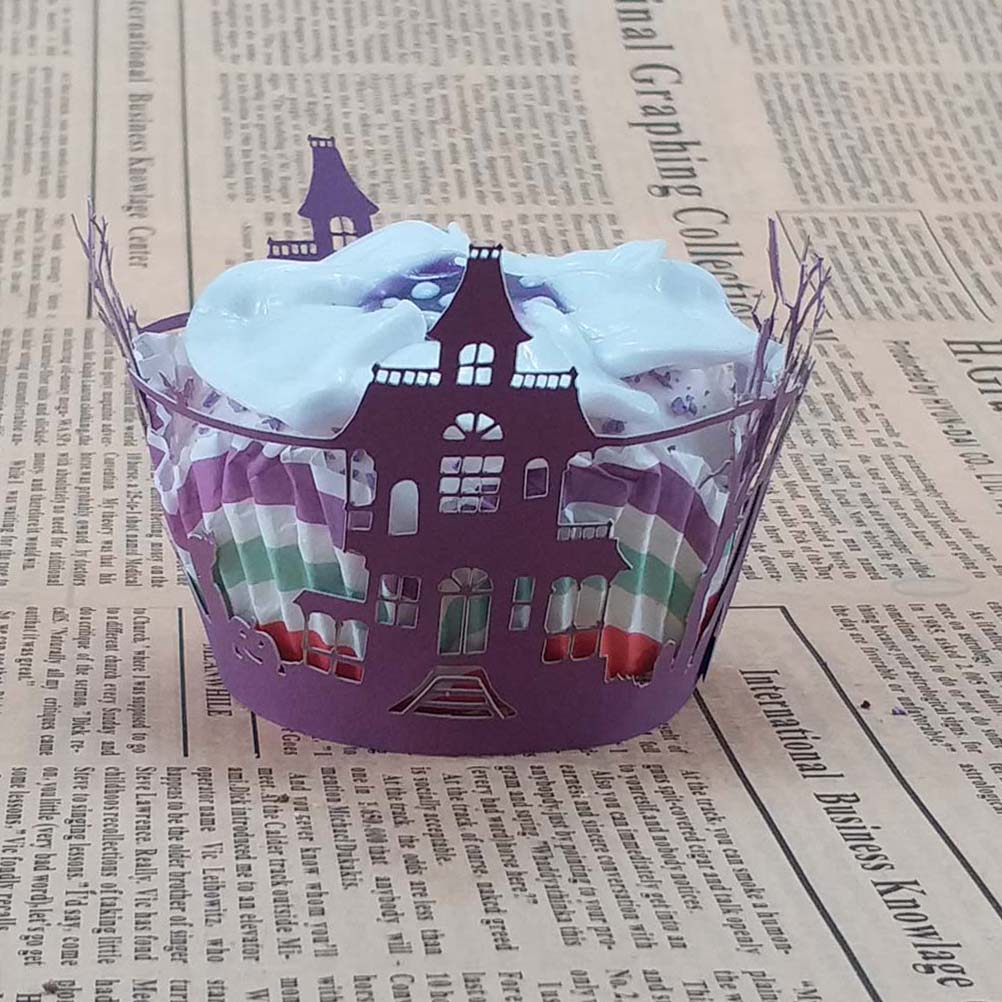 50 ชิ้น ถ้วยคัพเค้กฉลุลายเลเซอ - Plastic Cup 50Pcs บทวิจารณ์และราคา