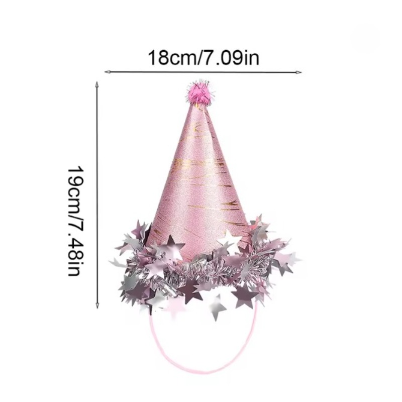 หมวกทรงกรวยประดับเลื่อมสไตล์ I - Party Hat Cone บทวิจารณ์และราคา